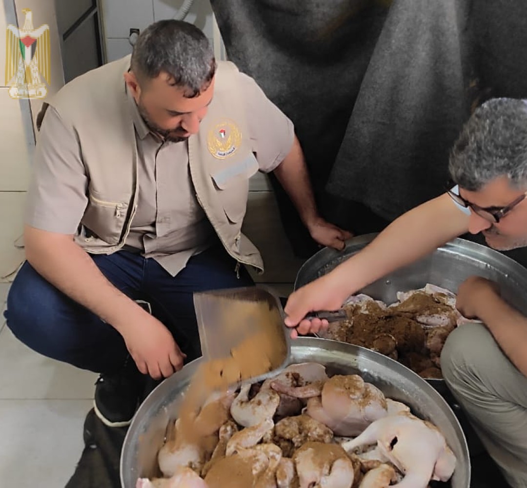 الاقتصاد تتلف كميات من الدجاج غير الصالح للاستهلاك الادمي بمحافظة الشمال