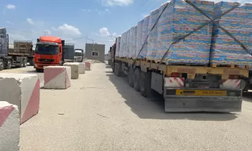 الاقتصاد: الإدارة العامة للتجارة تصدر احصائية عمل المعابر الاسبوعية