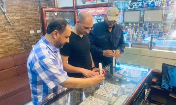 الاقتصاد: مديرية دمغ ومراقبة المعادن الثمينة تنظم 8 زيارات ميدانية في محافظة غزة